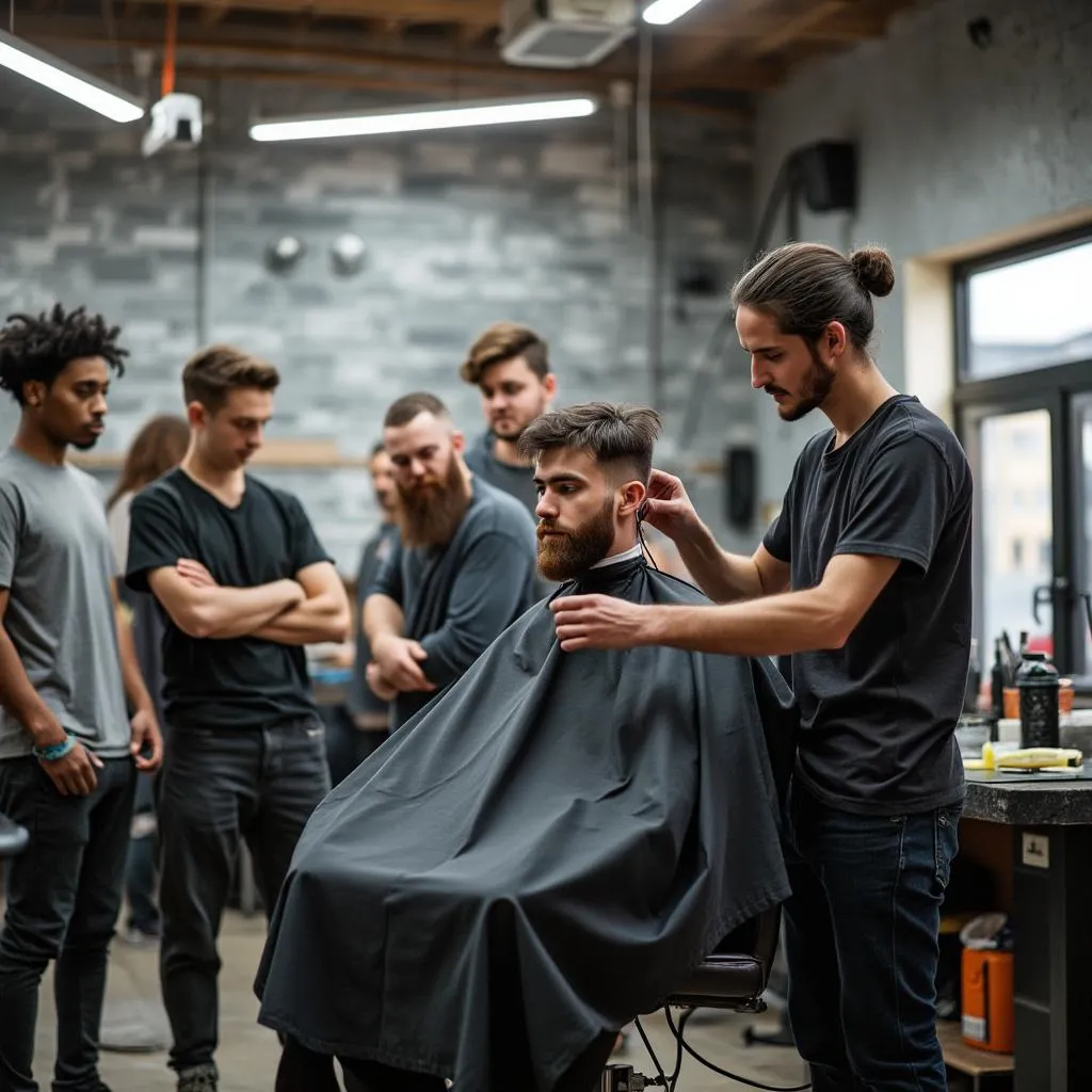 Taller de formación para barberos